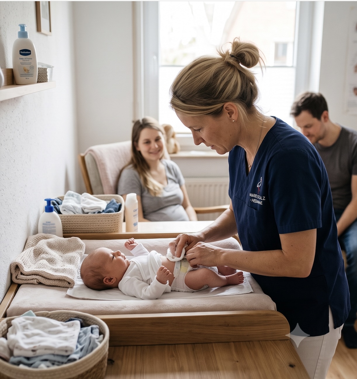 Julia-Test Hillig bei der Arbeit